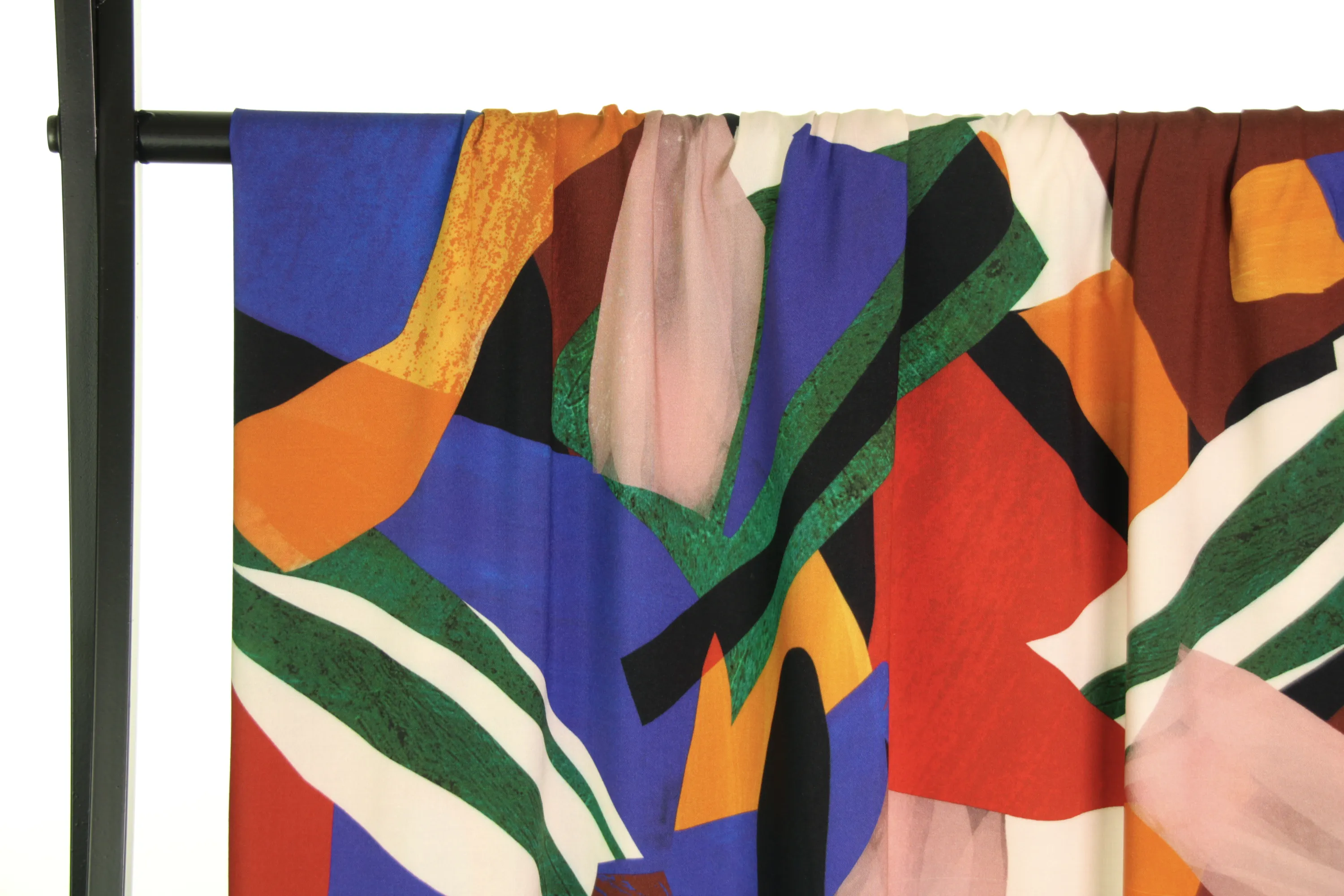 Viscose 'colourful abstract'    - Atelier Jupe -